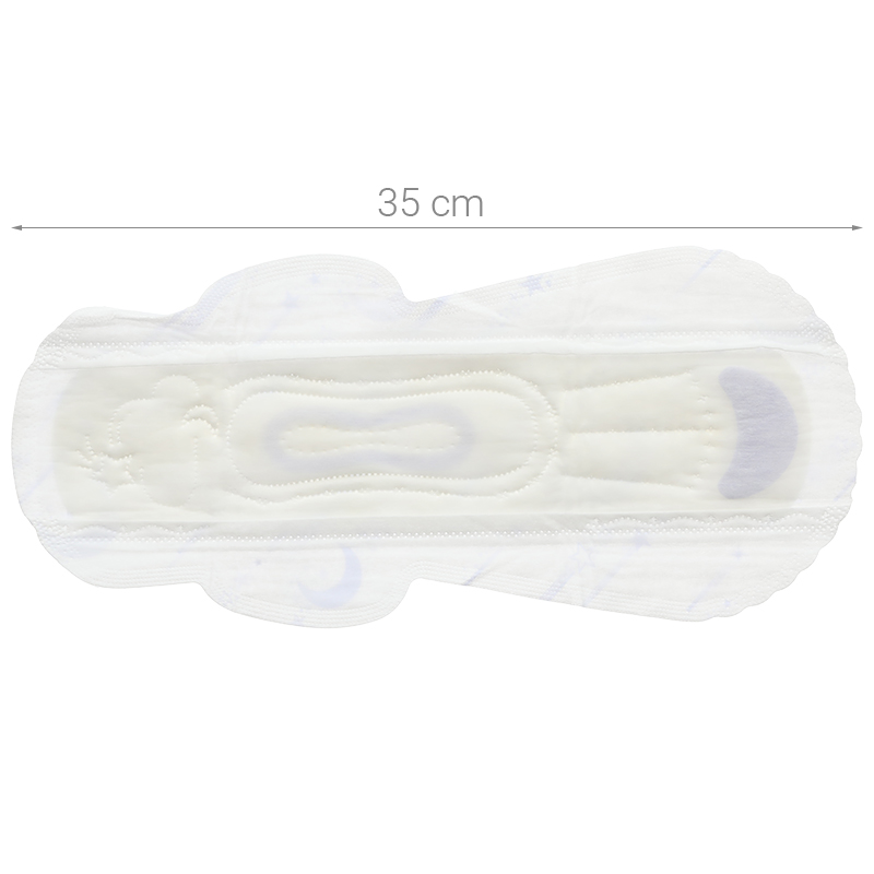 Băng vệ sinh ban đêm Kotex chống tràn, không ngứa rát, có cánh gói 8 miếng - 9